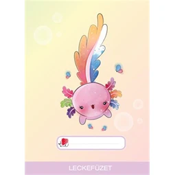 Füzet A/5 lecke ICO Süni Axolotl 36 lapos