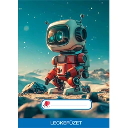 Füzet A/5 lecke ICO Süni Robot 36 lapos