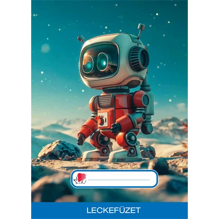 Füzet A/5 lecke ICO Süni Robot 36 lapos