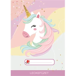 Füzet A/5 lecke ICO Süni Unicorn 36 lapos