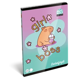 Füzet A/5 leckefüzet LIZZYSULI 40lap Lollipop CapyBara