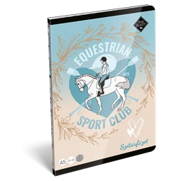 Füzet A/5 szótár LIZZYSULI 32lap Wild Beauty Sport Club 31-32