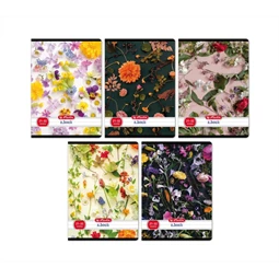 Füzet A/5 vonalas HERLITZ 32lap Flower 21-32 vegyes, minta nem választható