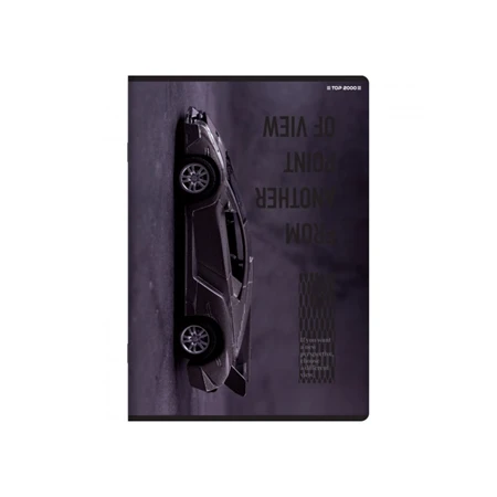 Füzet A/5 vonalas HERLITZ 60lap MegaMix matt fólia, vegyes minta nem választható