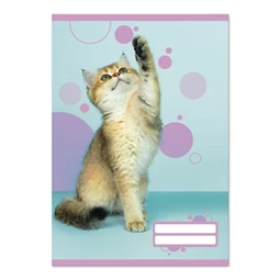 Füzet A/5 sima PD 32 lapos Colores Cute Animals 20-32 vegyes, minta nem választható