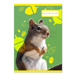 Füzet A/5 sima PD 32 lapos Colores Cute Animals 20-32 vegyes, minta nem választható