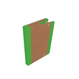Füzetbox, 30 mm, karton, A4, DONAU Life, neon zöld