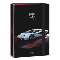 Füzetbox A/4 ARS UNA Lamborghini fekete-fehér