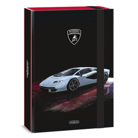 Füzetbox A/4 ARS UNA Lamborghini fekete-fehér