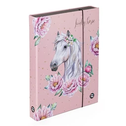 Füzetbox A/4 OXY Jumbo Horse romantic