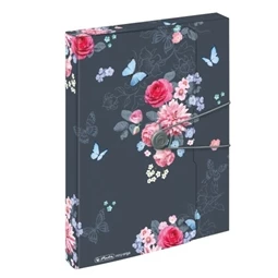 Füzetbox A/4 PP HERLITZ Lady Flower