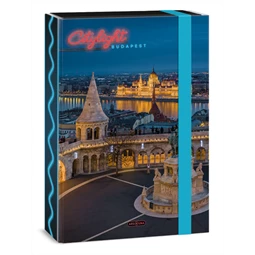 Füzetbox A/4 ARS UNA City light-Budapest