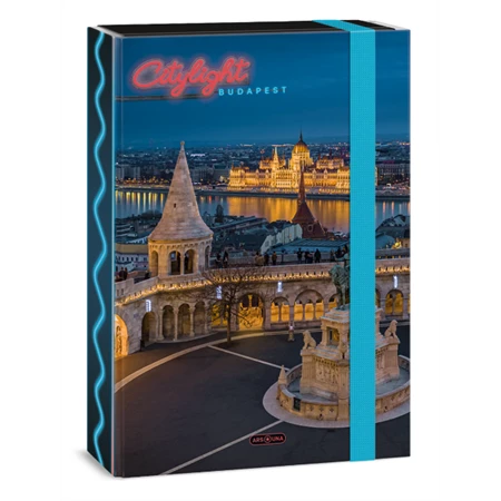 Füzetbox A/4 ARS UNA City light-Budapest