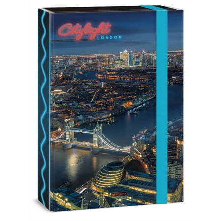Füzetbox A/4 ARS UNA City light-London