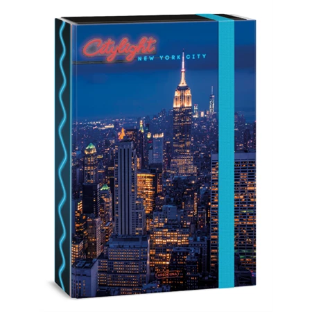 Füzetbox A/4 ARS UNA City light-New York
