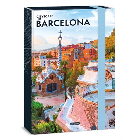 Füzetbox A/4 ARS UNA Cityscape-Barcelona