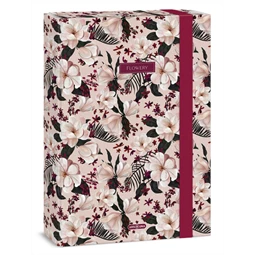 Füzetbox A/4 ARS UNA Flowery pink