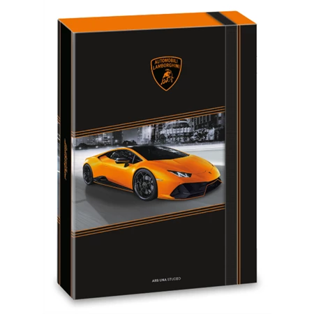 Füzetbox A/4 ARS UNA Lamborghini fekete-narancs