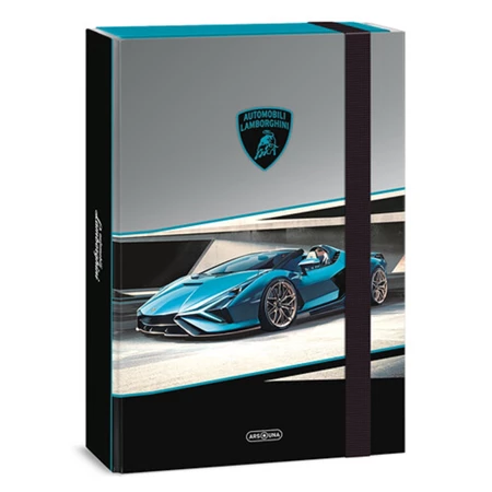Füzetbox A/4 ARS UNA Lamborghini kék