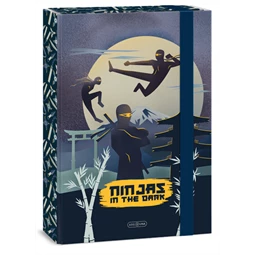 Füzetbox A/4 ARS UNA Ninjas in the dark