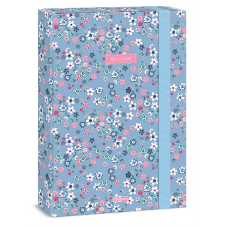 Füzetbox A/4 ARS UNA Pearl Blossom blue