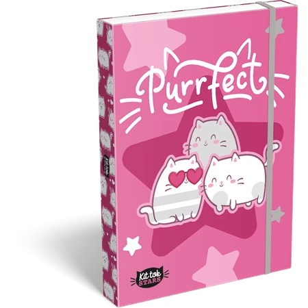 Füzetbox A/4 LIZZYSULI KitTok Lollipop Purrfect