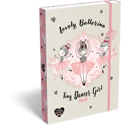 Füzetbox A/4 LIZZYSULI Tiny Dancer Lovely Ballerina