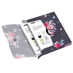 Füzetbox A/4 PP HERLITZ Lady Flower