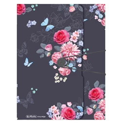 Füzetbox A/4 PP HERLITZ Lady Flower