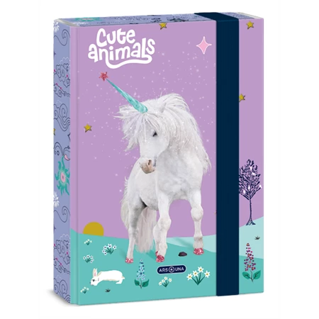 Füzetbox A/5 ARS UNA Cute Animals Unicorn