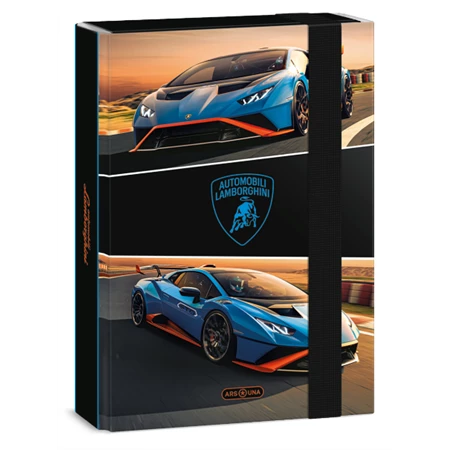 Füzetbox A/5 ARS UNA Lamborghini kék-narancs