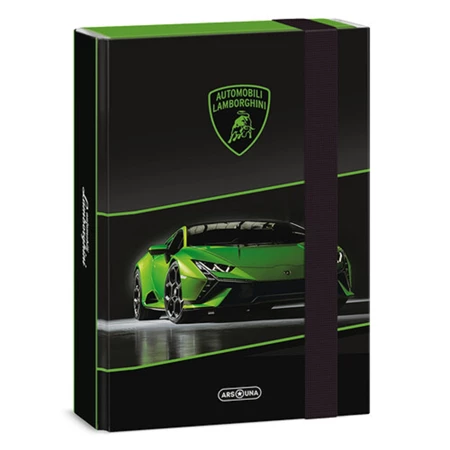 Füzetbox A/5 ARS UNA Lamborghini zöld-fekete