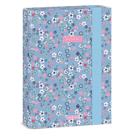 Füzetbox A/5 ARS UNA Pearl Blossom blue