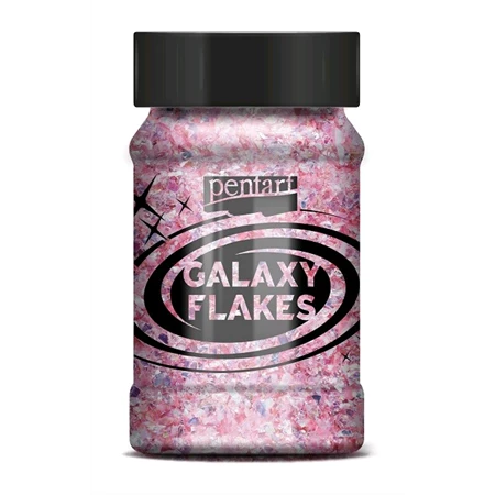 Galaxy pehely PENTART 100ml Eris pink