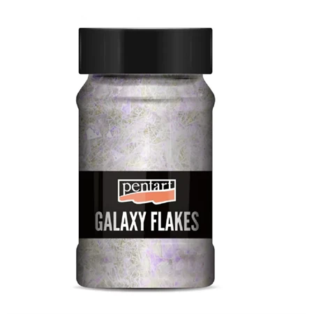 Galaxy pehely PENTART 100ml  Hold fehér