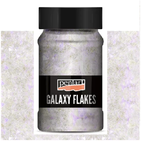 Galaxy pehely PENTART 100ml  Hold fehér