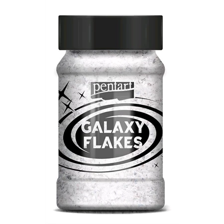 Galaxy pehely PENTART 100ml Merkúr fehér