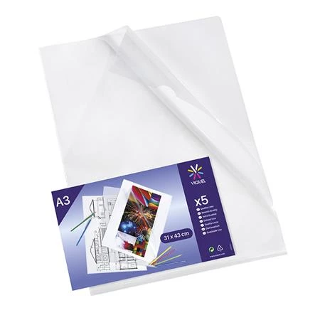 Genotherm, L , A3, 200 mikron, víztiszta, VIQUEL 5db / csomag