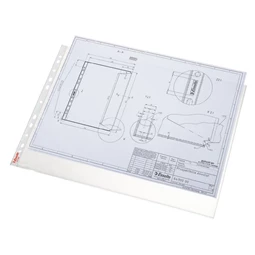 Genotherm fűzős A/3 ESSELTE 75 mikron, narancsos felület, 10db/csomag