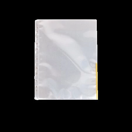 Genotherm fűzős ESSELTE színes szélű víztiszta, 105mn, sárga, 100db/csomag