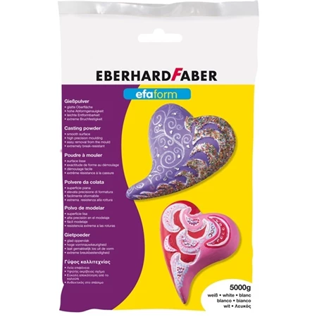 Gipszpor 5000g Fehér Standaro Efaform EBERHARD FABER