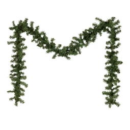 Girland Fenyő 270cm zöld műanyag