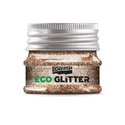 Glitter csillámpalából ECO  5gr. finom szemcsés rózsarany színű