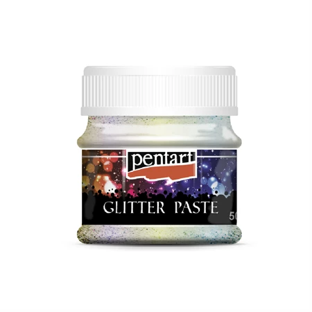 Glitterpaszta 50ml finom szivárvány PENTART