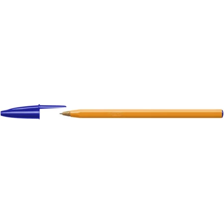 Golyóstoll, 0,3 mm, kupakos, BIC Orange Original Fine, kék 20db/doboz