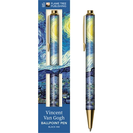 Golyóstoll Black Ink díszdobozban Van Gogh, Starry Night