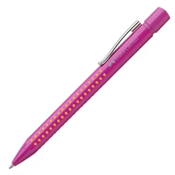 Golyóstoll Faber-Castell Grip 2010 rózsaszín-narancs fényes test, írásszín fekete, vonalvastagság: F