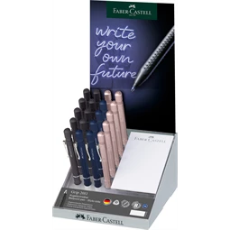 Golyóstoll FABER Grip 2011 kék színű test, írásszín kék, vonalvastagság: XB