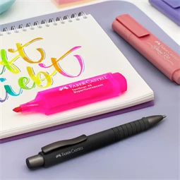 Golyóstoll Faber-Castell Poly Ball fekete színű test, írásszín kék, vonalvastagság: XB