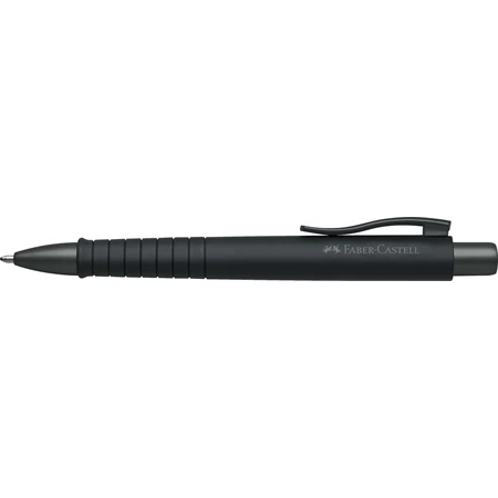 Golyóstoll Faber-Castell Poly Ball fekete színű test, írásszín kék, vonalvastagság: XB